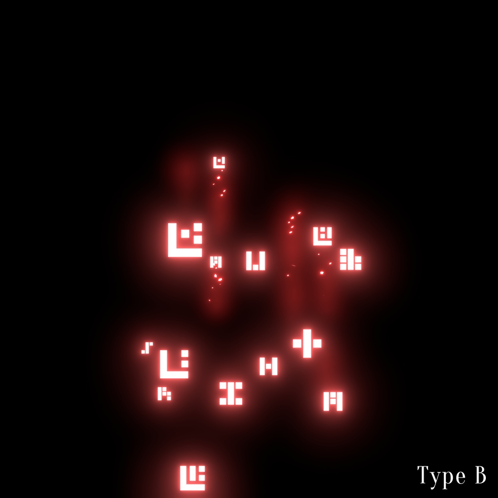 【VRChat想定】Character Aura Particle【Particle】