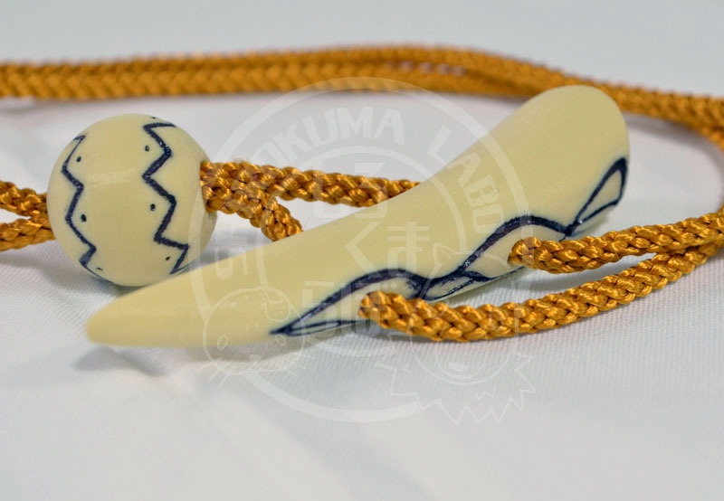 刀剣乱舞 祢々切丸の木札根付