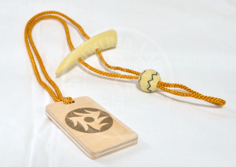 刀剣乱舞 祢々切丸の木札根付