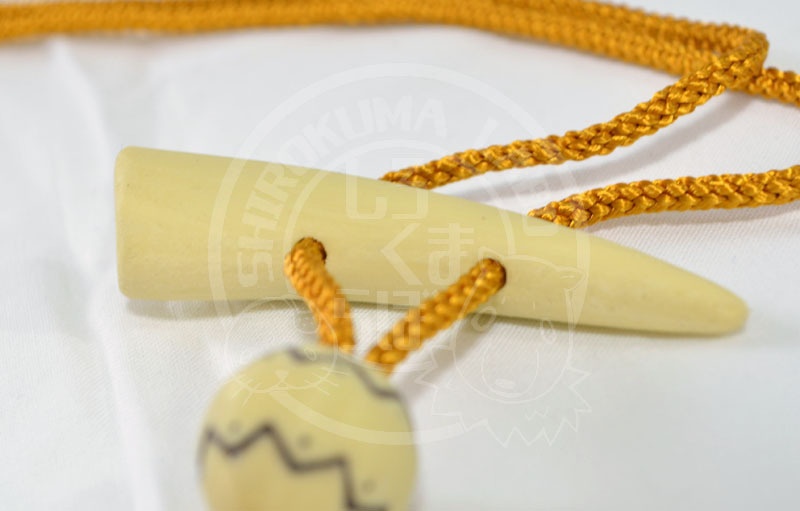 【セット販売】刀剣乱舞 祢々切丸の角冠・木札根付 2点セット