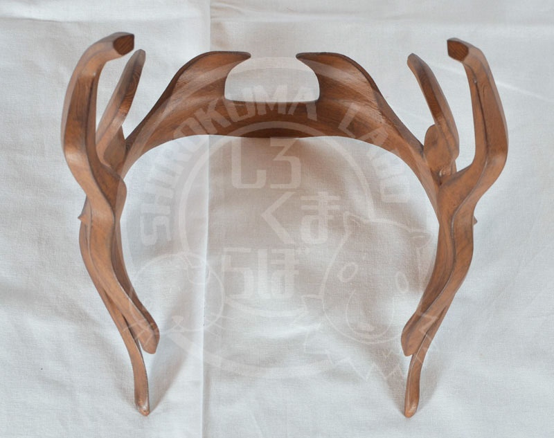 【セット販売】刀剣乱舞 祢々切丸の角冠・木札根付 2点セット