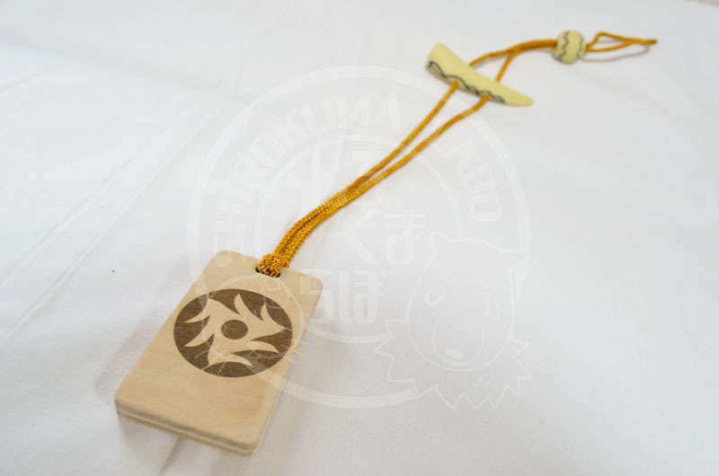 【セット販売】刀剣乱舞 祢々切丸の角冠・木札根付 2点セット