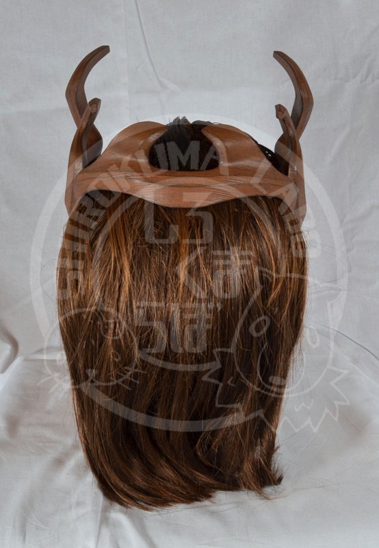 【セット販売】刀剣乱舞 祢々切丸の角冠・木札根付 2点セット