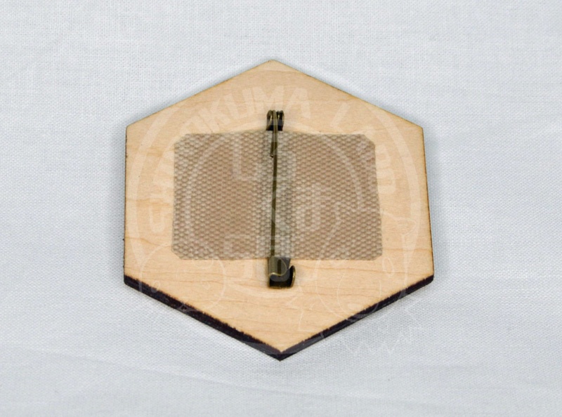 刀剣乱舞 陸奥守吉行の紋バッジ