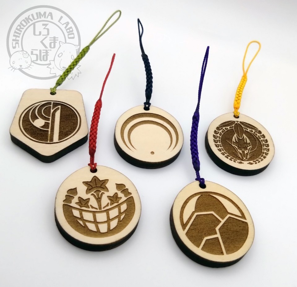 刀剣乱舞 お守り紋木札 第一弾
