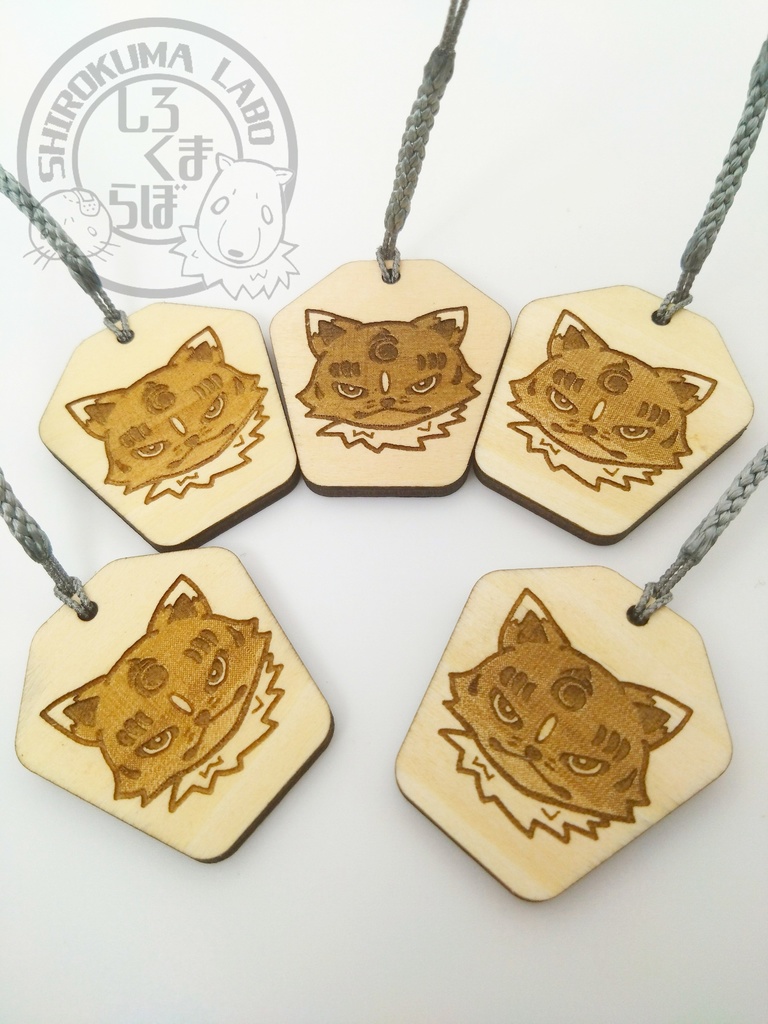 刀剣乱舞 お守り紋木札 おともシリーズ