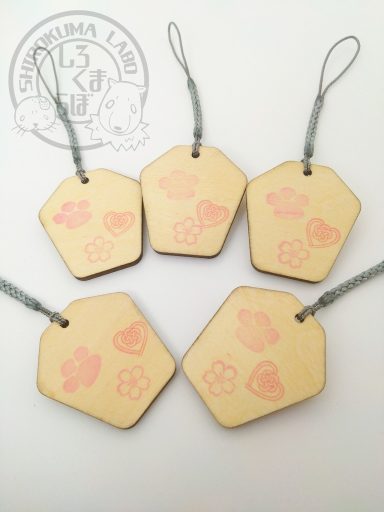 刀剣乱舞 お守り紋木札 おともシリーズ