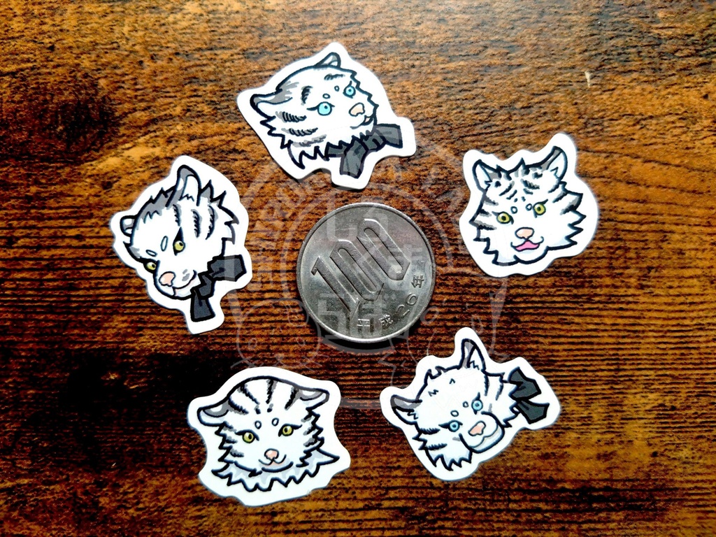 刀剣乱舞 おともシリーズフレークシール