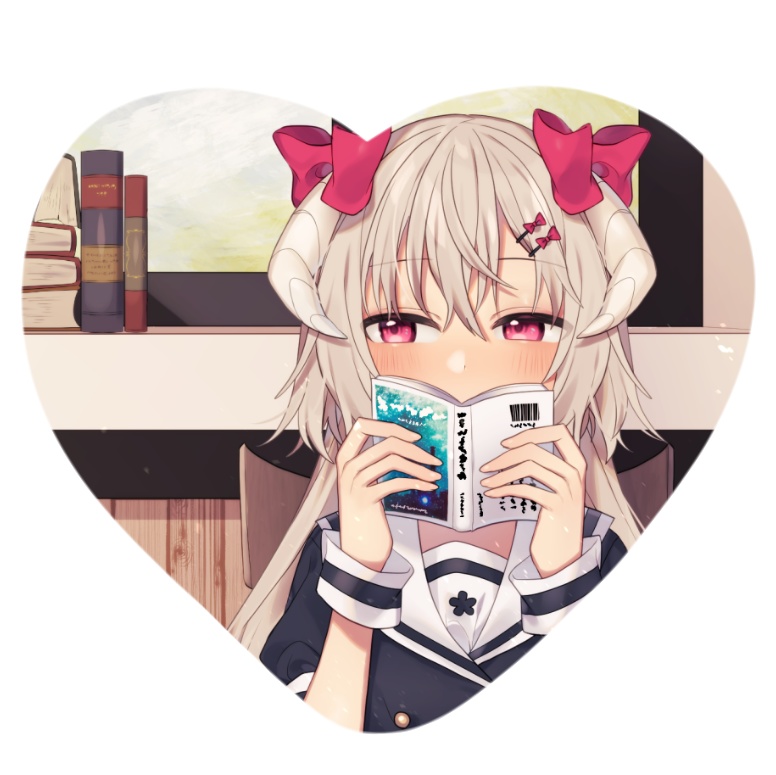 花咲アヤメ ハート型缶バッジ