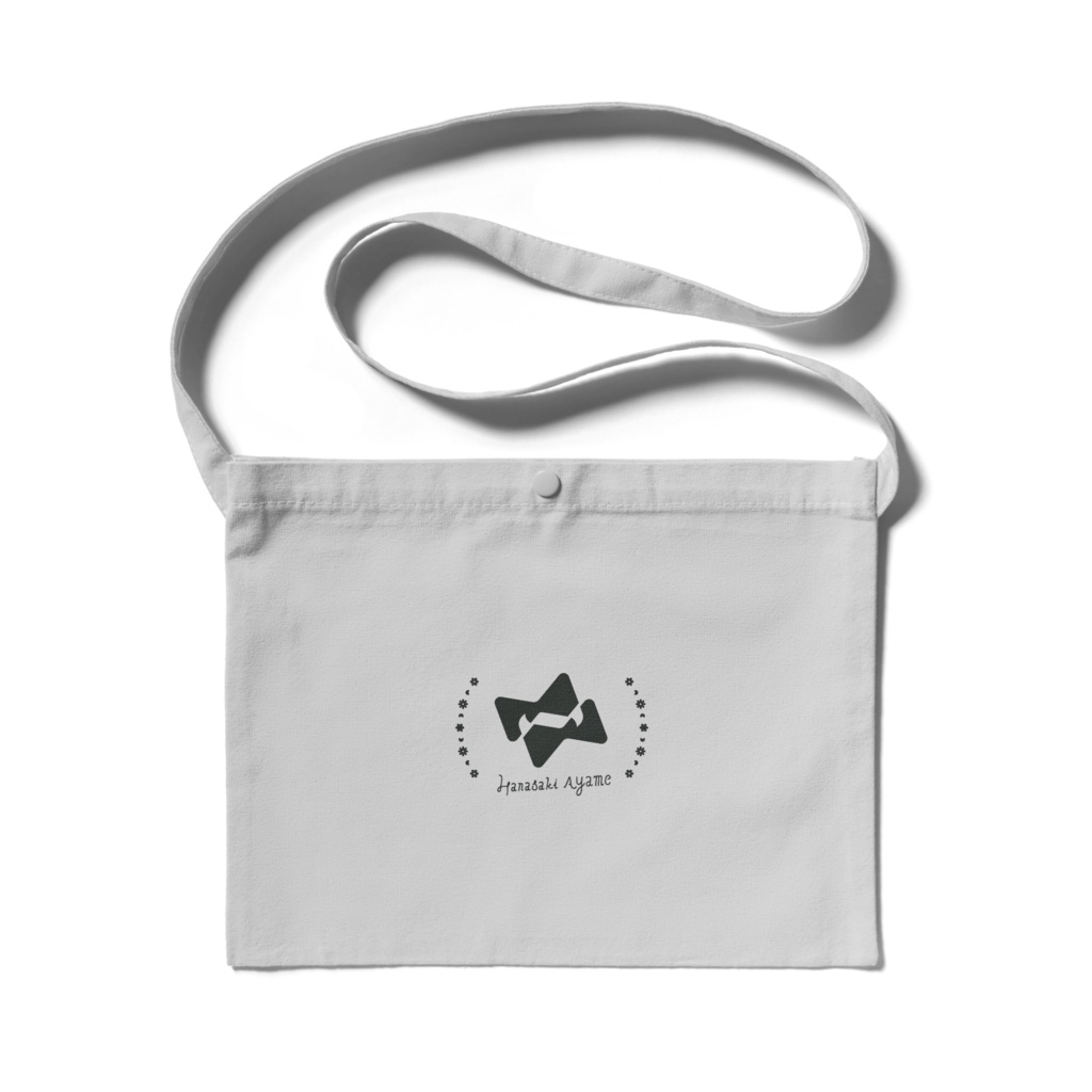 花咲アヤメ ロゴサコッシュ