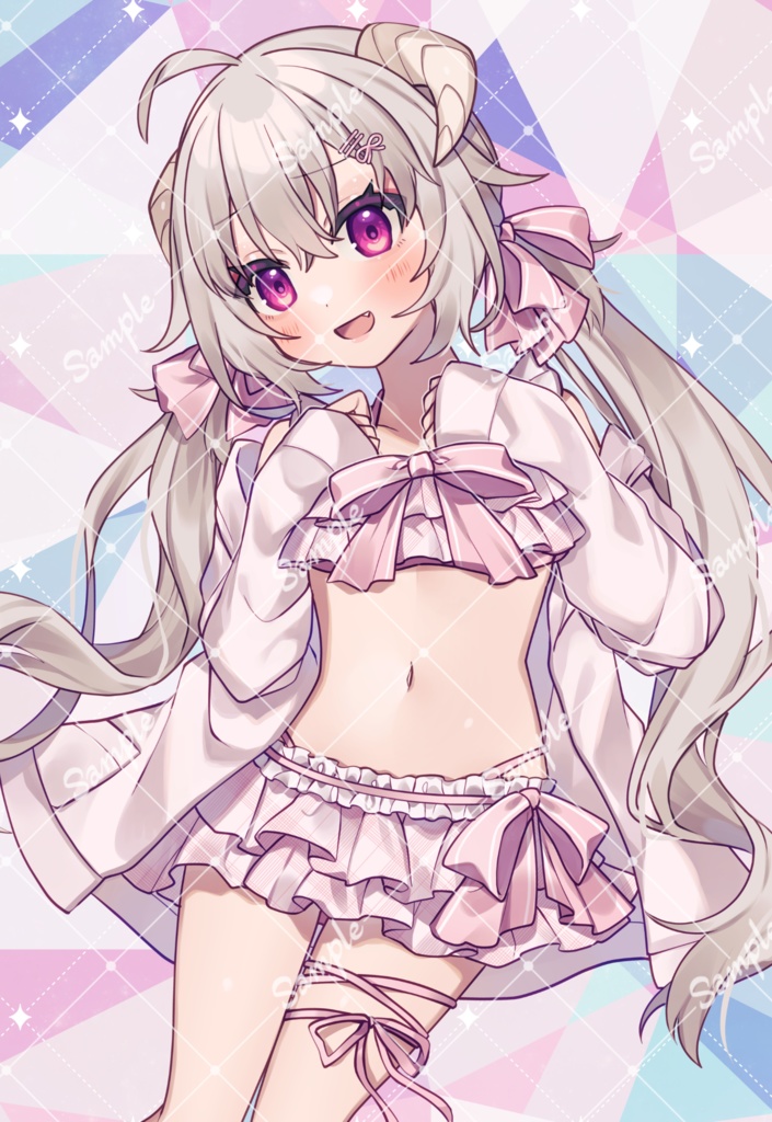 【9月9日まで受注生産】水着花咲アクリルボード🌺