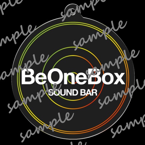 BeOneBoxアクリルキーホルダー【ロゴ】