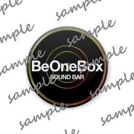 BeOneBox缶バッジ【ロゴ】