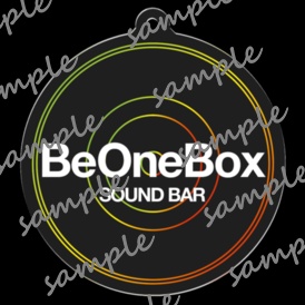 BeOneBoxアクリルキーホルダー+コーティング【ロゴ】