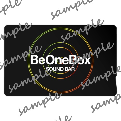 BeOneBox-ICカードステッカー【ロゴ】