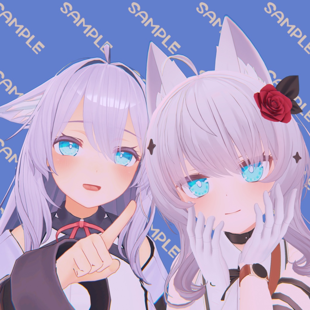 【VRChat想定】水面-みなも-【アイテクスチャ】
