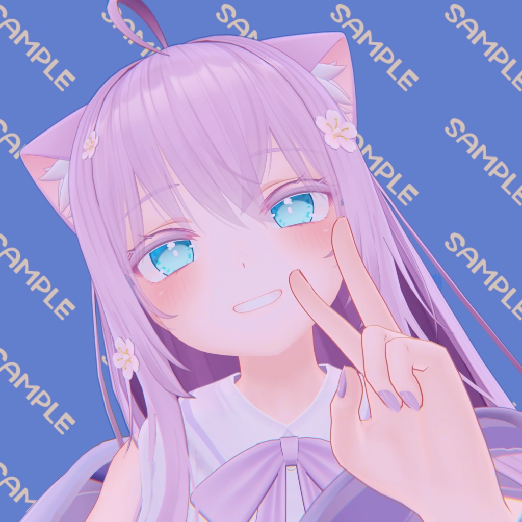 【VRChat想定】水面-みなも-【アイテクスチャ】