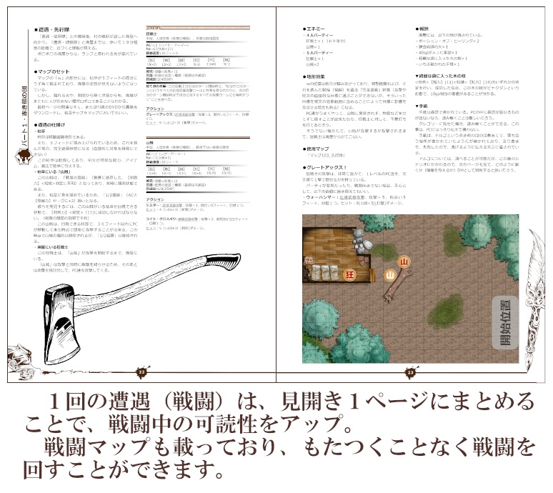 D&D5版キャンペーンシナリオ「箱庭の荘園」書籍版