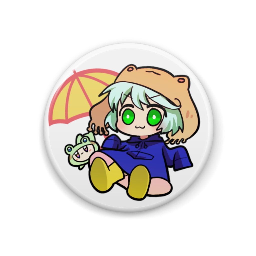 オタマちゃん缶バッジ(pixivFACTORY)
