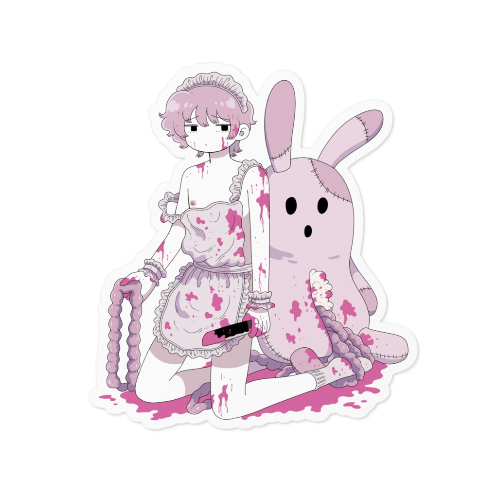 夢見がちステッカ〜