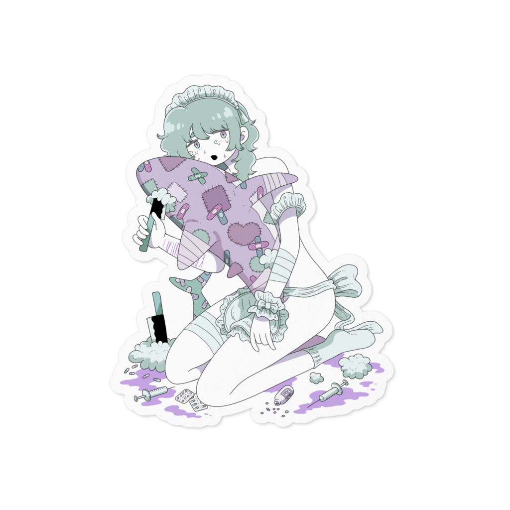 夢見心地ステッカ〜