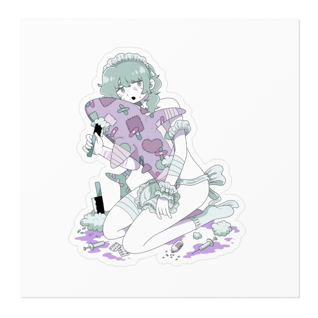 夢見心地ステッカ〜