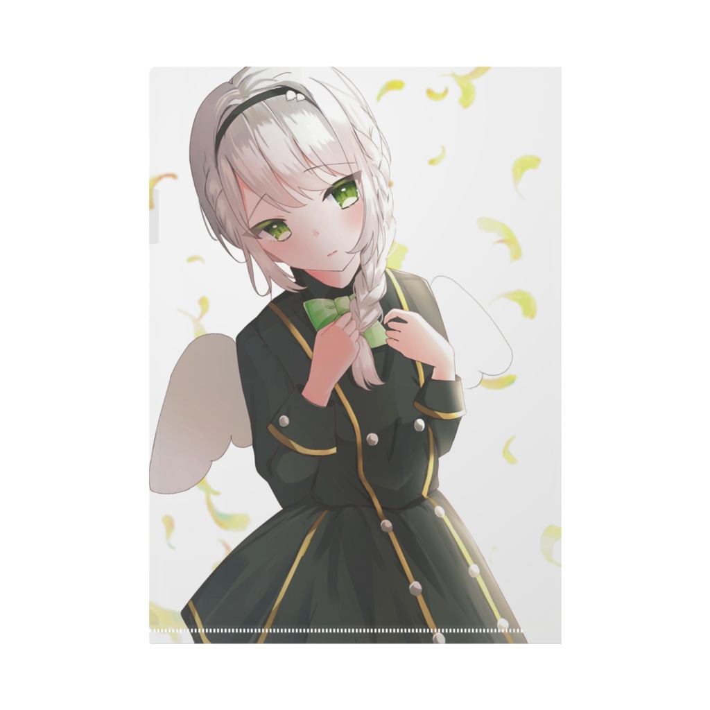 鈴華 蘭 天使クリアファイル