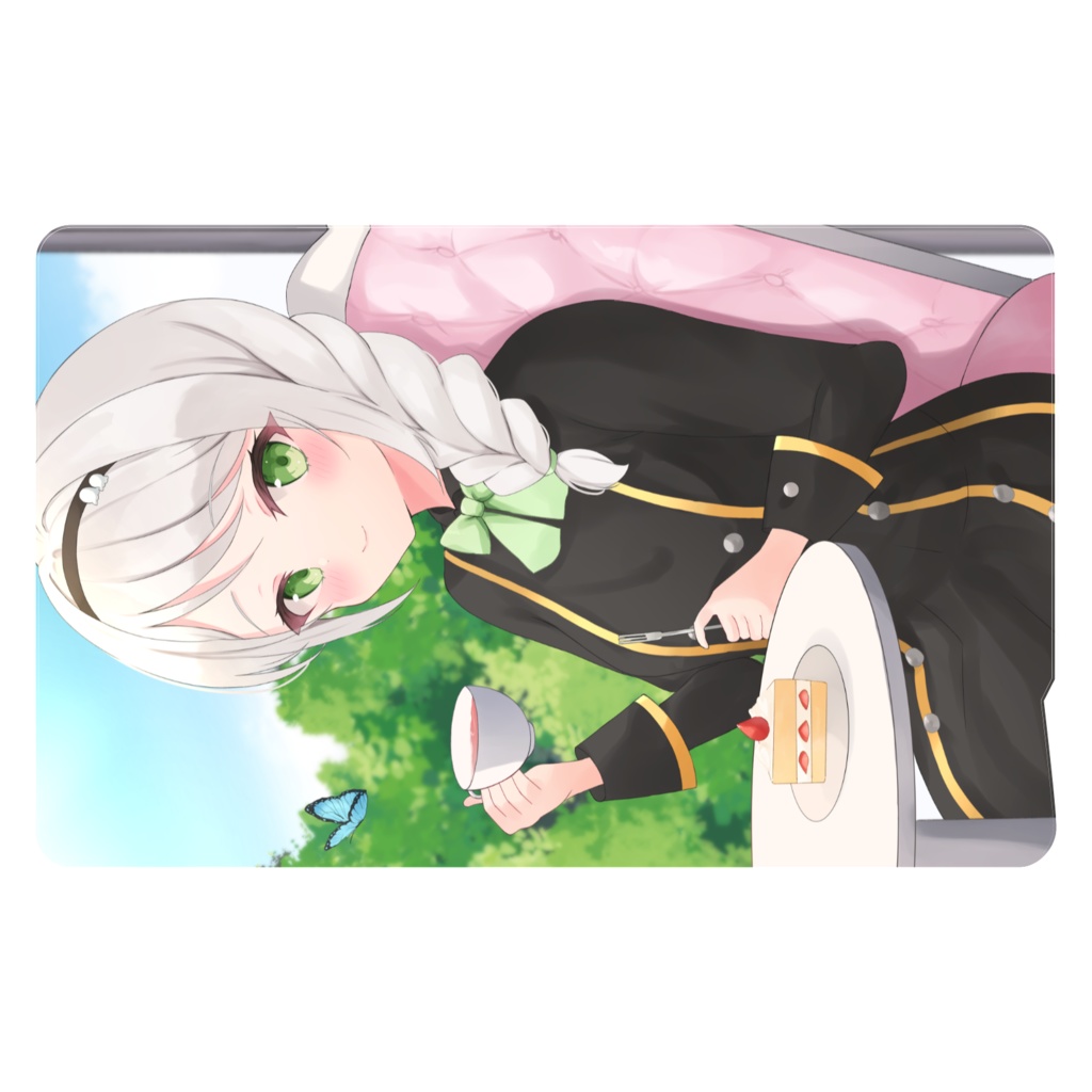 【1周年記念】鈴華蘭 ICカードステッカー