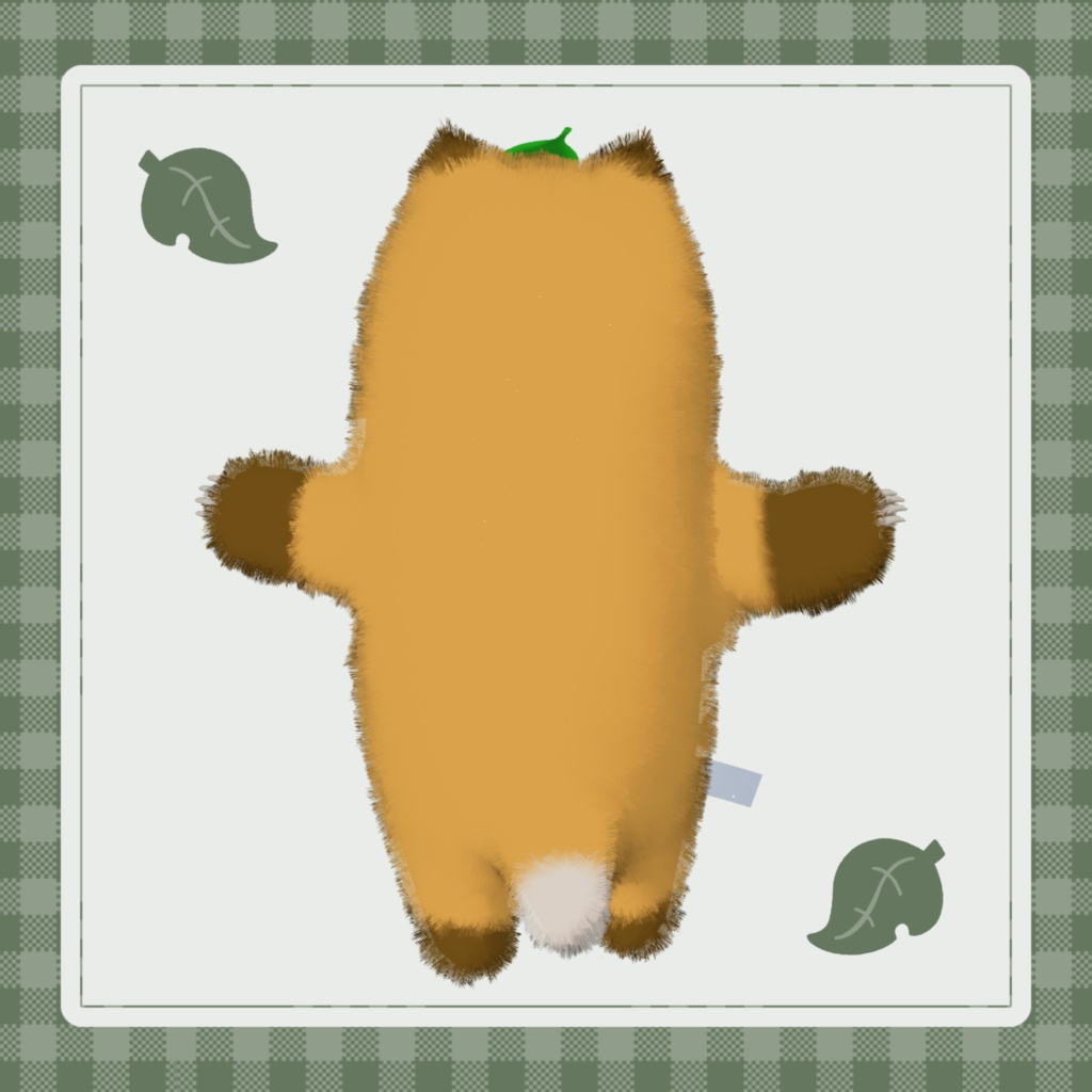 【ネコチヤン】たぬきときつねテクスチャ