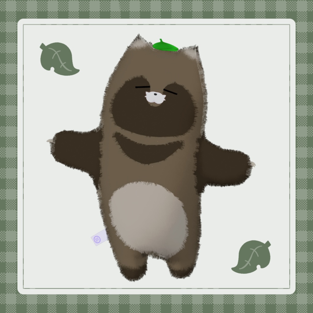 【ネコチヤン】たぬきときつねテクスチャ