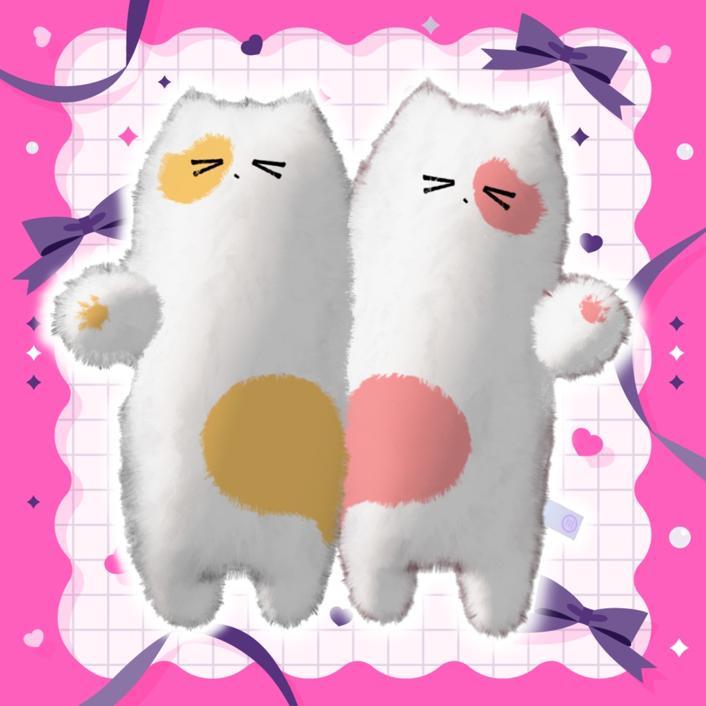 【ネコチヤン】ペアルックマスクテクスチャ