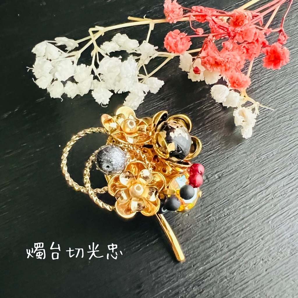 【刀剣男士イメージ】花束のポニーフック