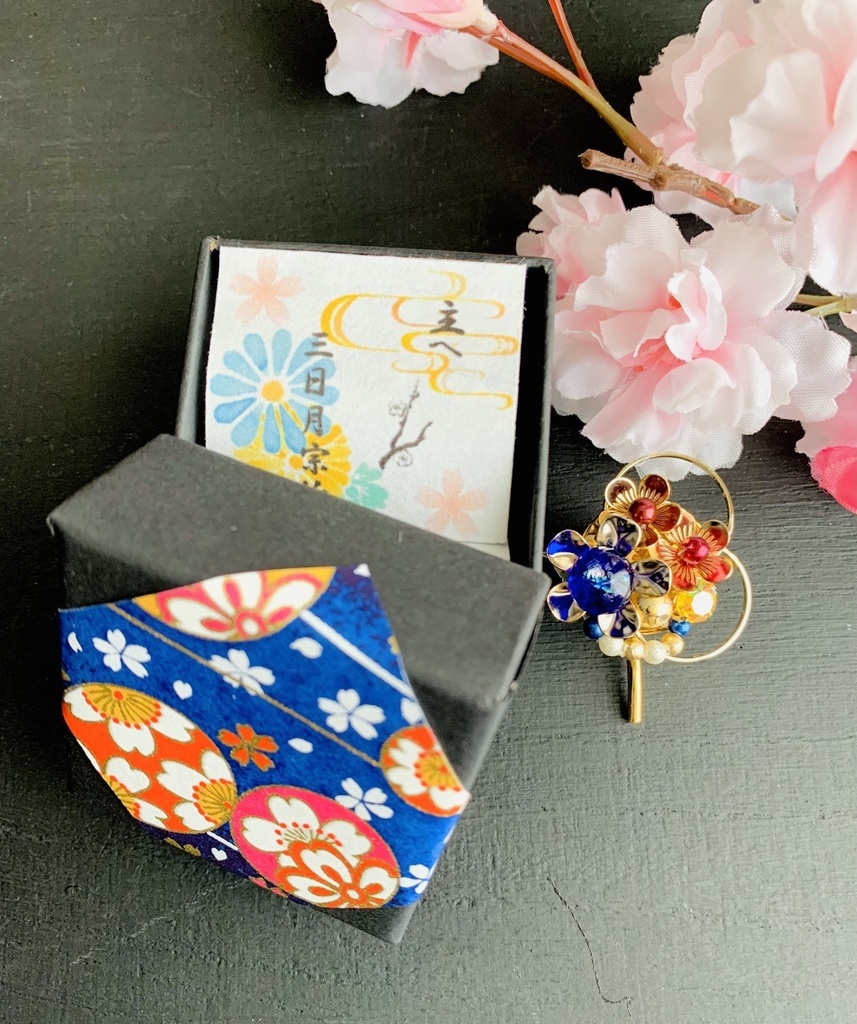 【刀剣男士イメージ】花束のポニーフック