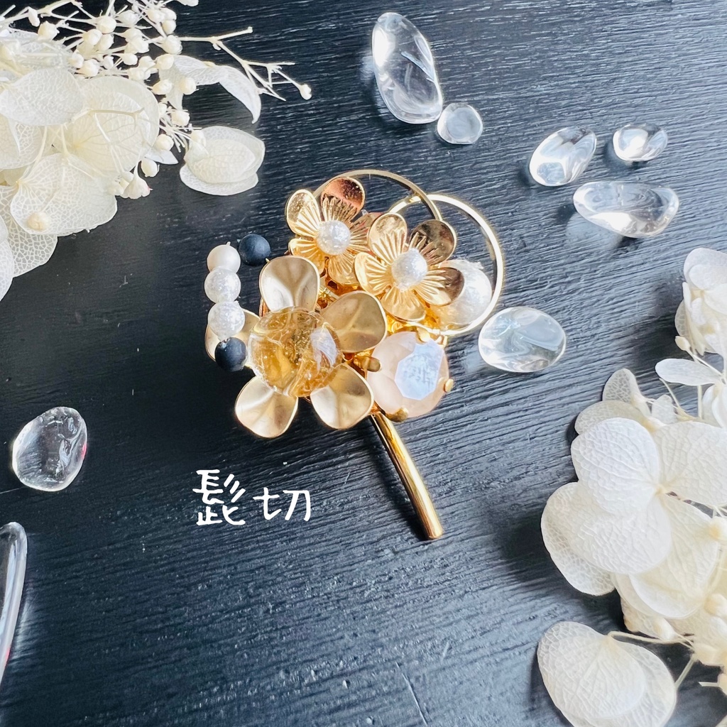 【刀剣男士イメージ】花束のポニーフック