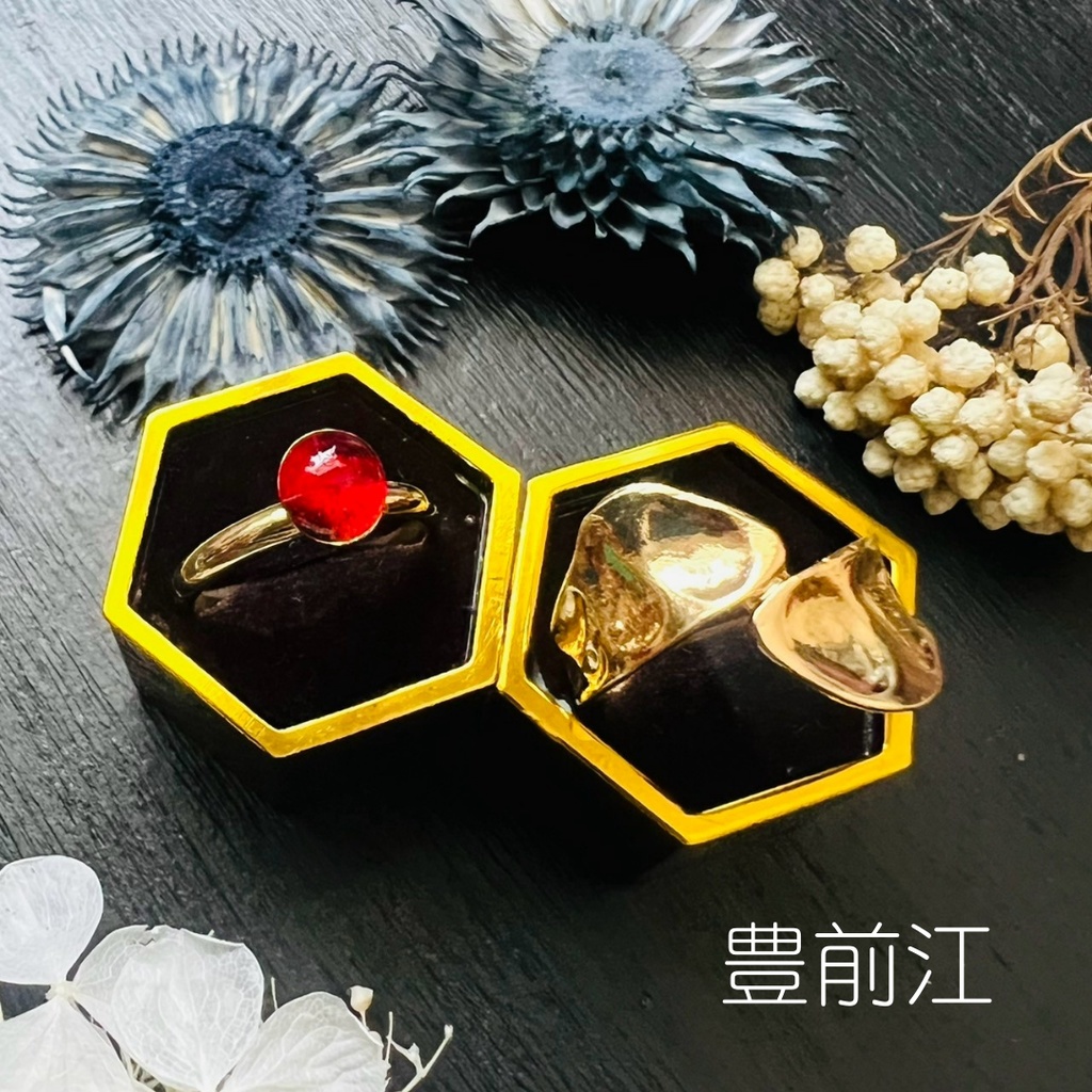 【刀剣乱舞 男士イメージ】悠久縁の2連リング