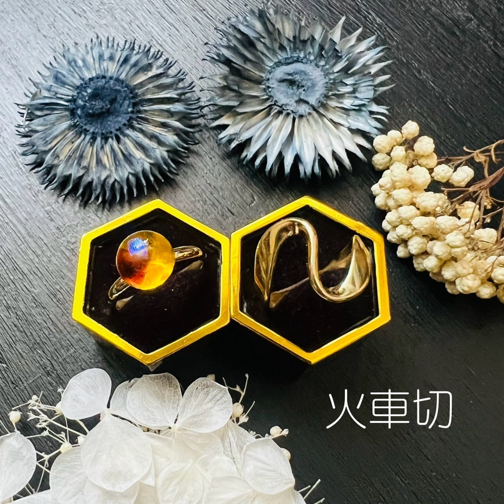 【刀剣乱舞 男士イメージ】悠久縁の2連リング