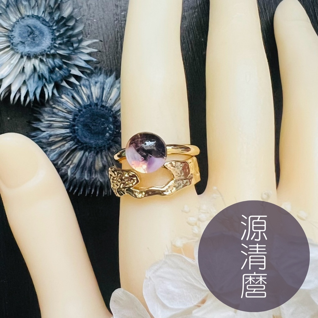 【刀剣乱舞 男士イメージ】悠久縁の2連リング