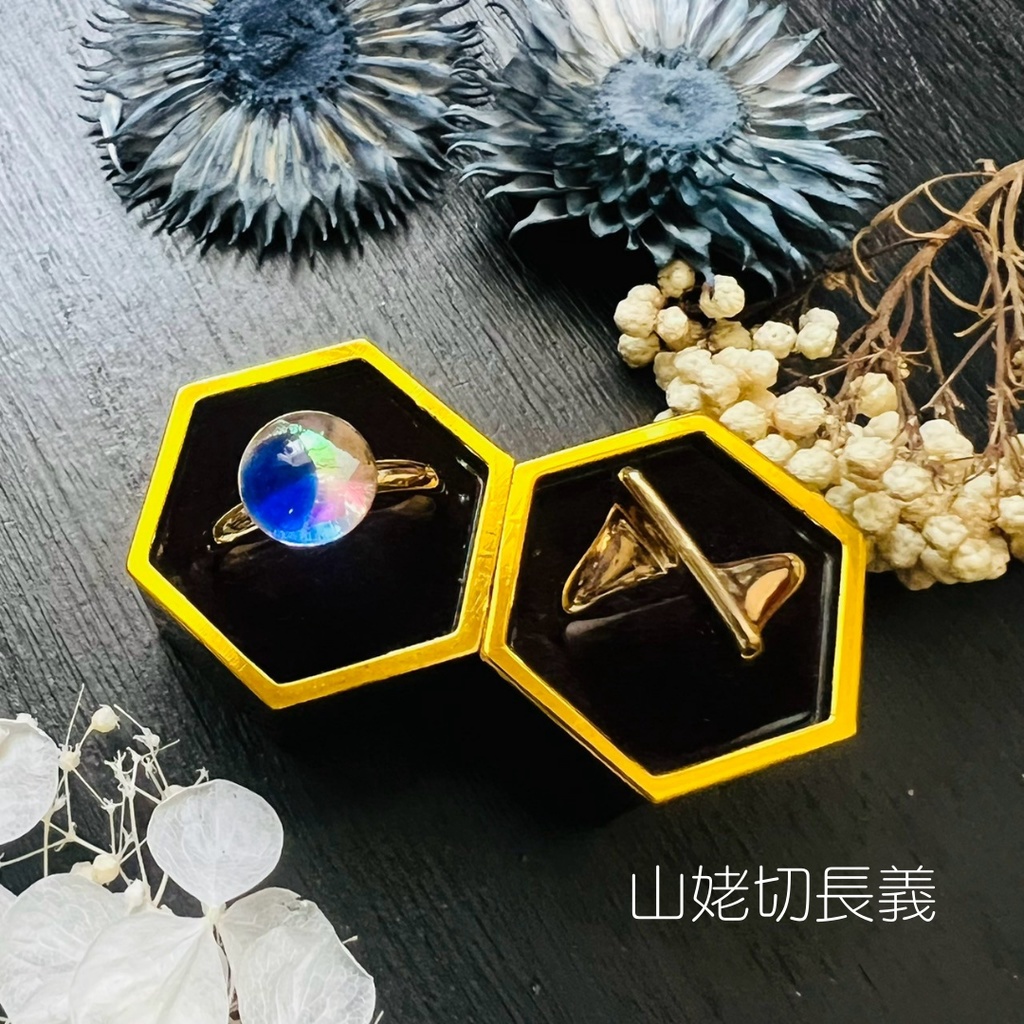 【刀剣乱舞 男士イメージ】悠久縁の2連リング