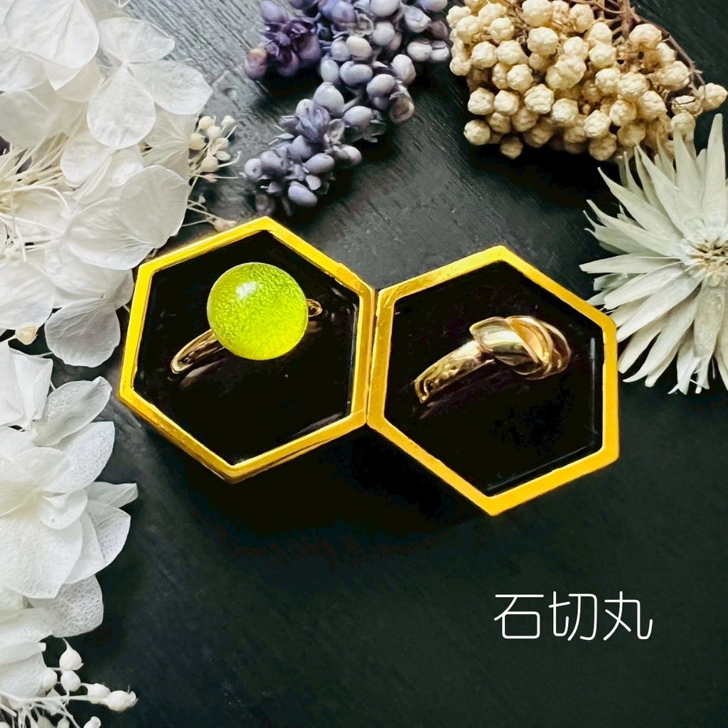 【刀剣乱舞 男士イメージ】悠久縁の2連リング