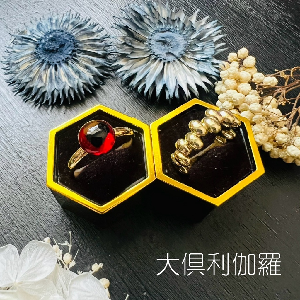 【刀剣乱舞 男士イメージ】悠久縁の2連リング