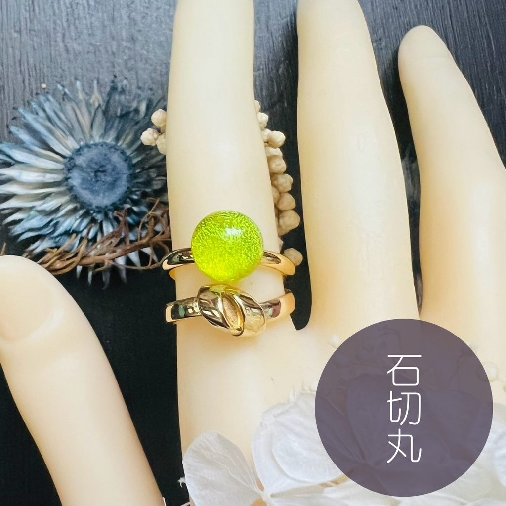 【刀剣乱舞 男士イメージ】悠久縁の2連リング