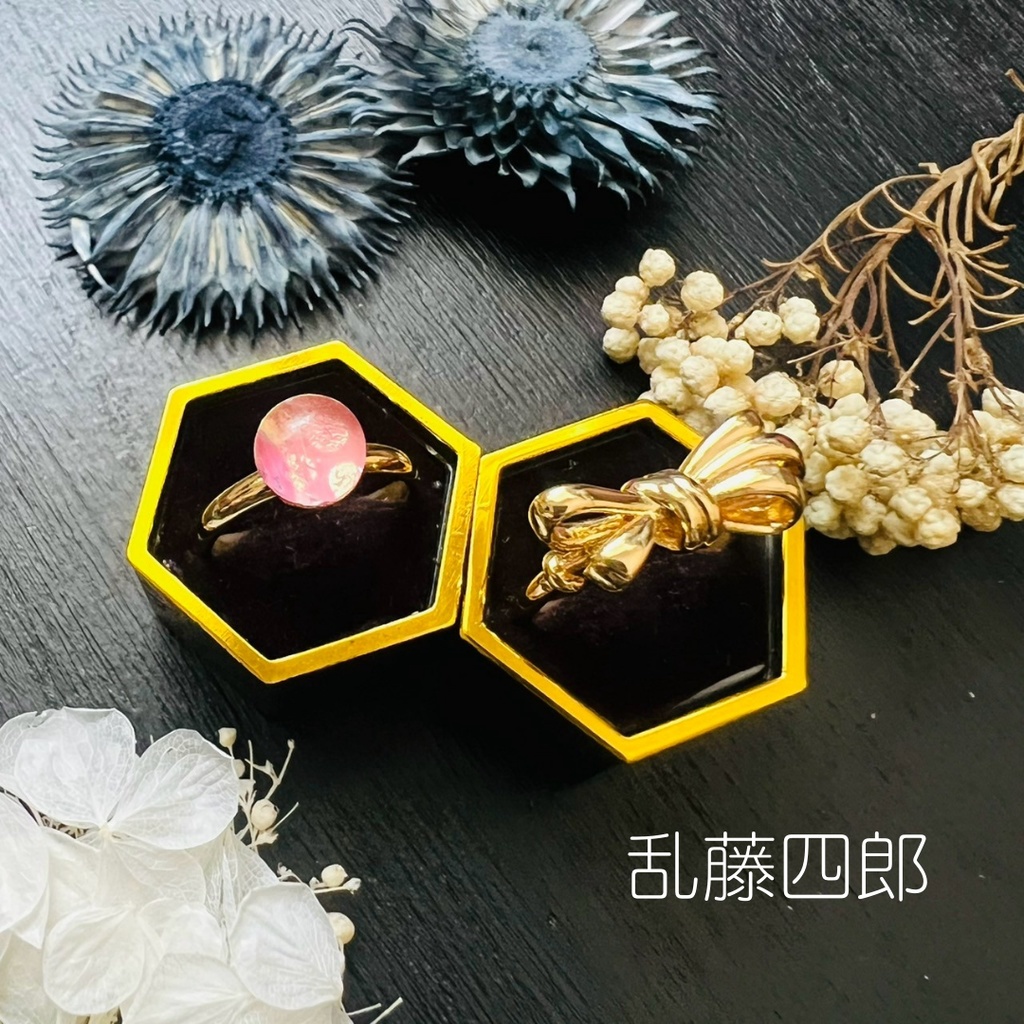 【刀剣乱舞 男士イメージ】悠久縁の2連リング