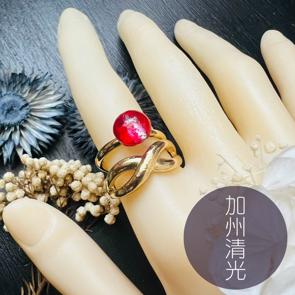 【刀剣乱舞 男士イメージ】悠久縁の2連リング