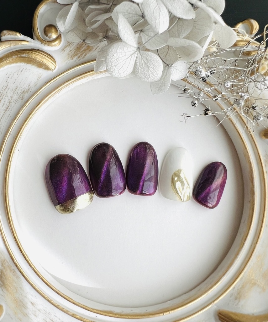 【男士イメージ ニュアンスネイル】灯-Tomoshibi-