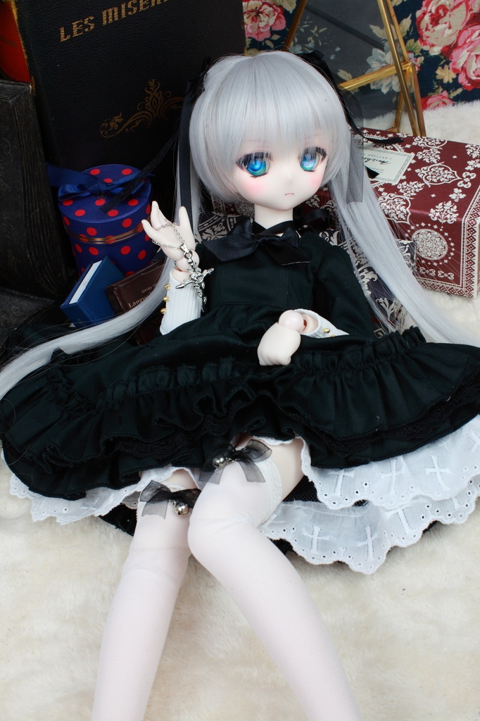 乙女の十字架セット(BLACK)