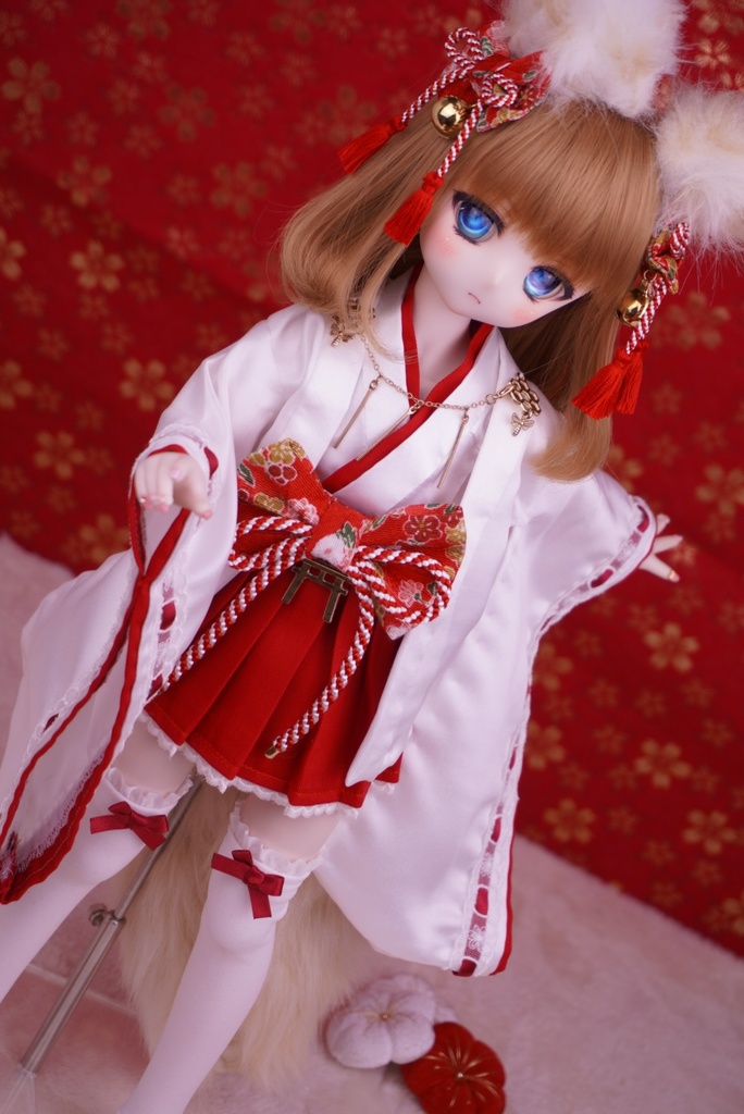 巫女ちゃんset (新旧2パターンあり)