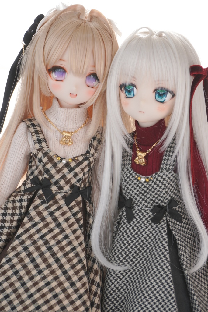 冬のおでかけワンピース