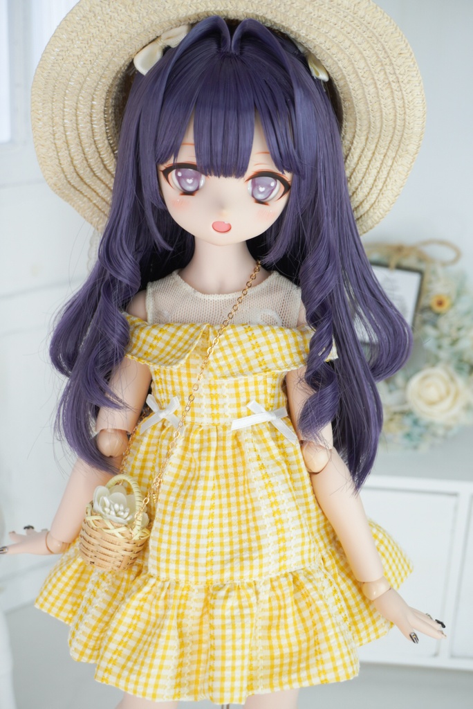 オフショルバルーンワンピース