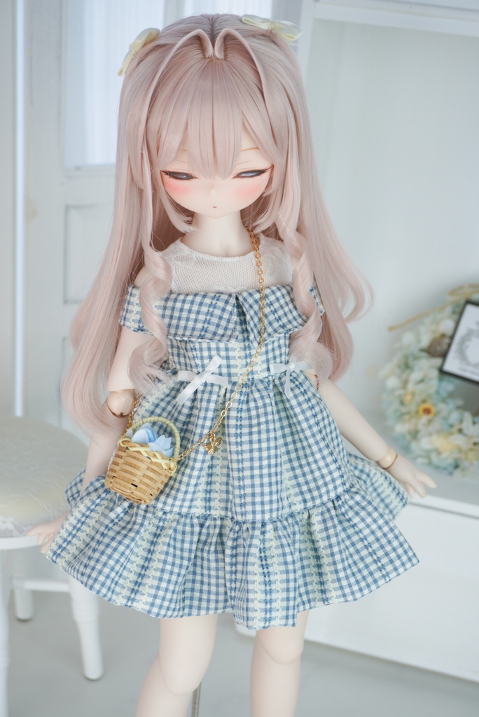 オフショルバルーンワンピース