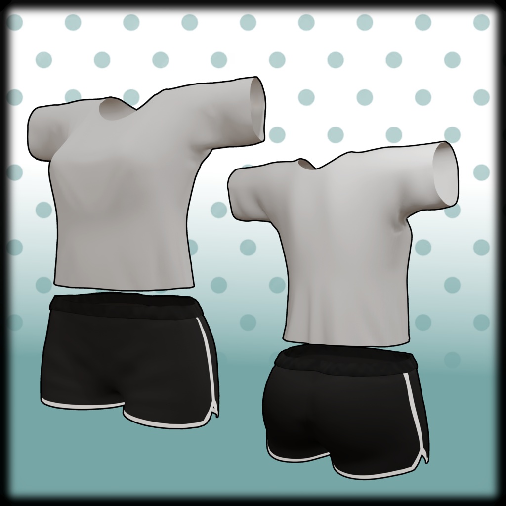 【6アバター対応】Dolphin Fit